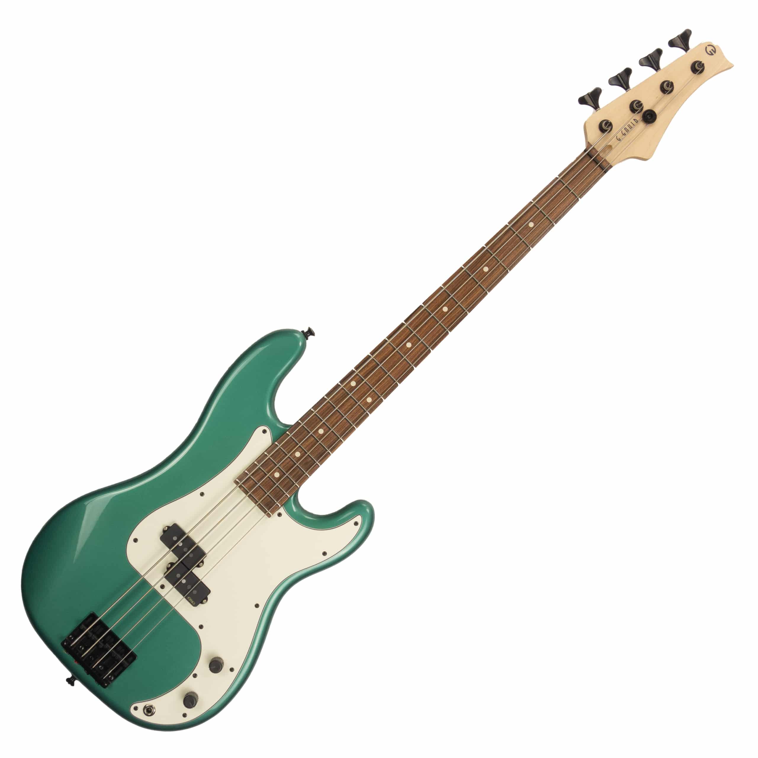 G.Gould GG4-H-PJ – Hybrid Neck – sherwood green – mint green pick guard – Geezer Butler EMG pickup – 8.71 pounds – s/n 1529