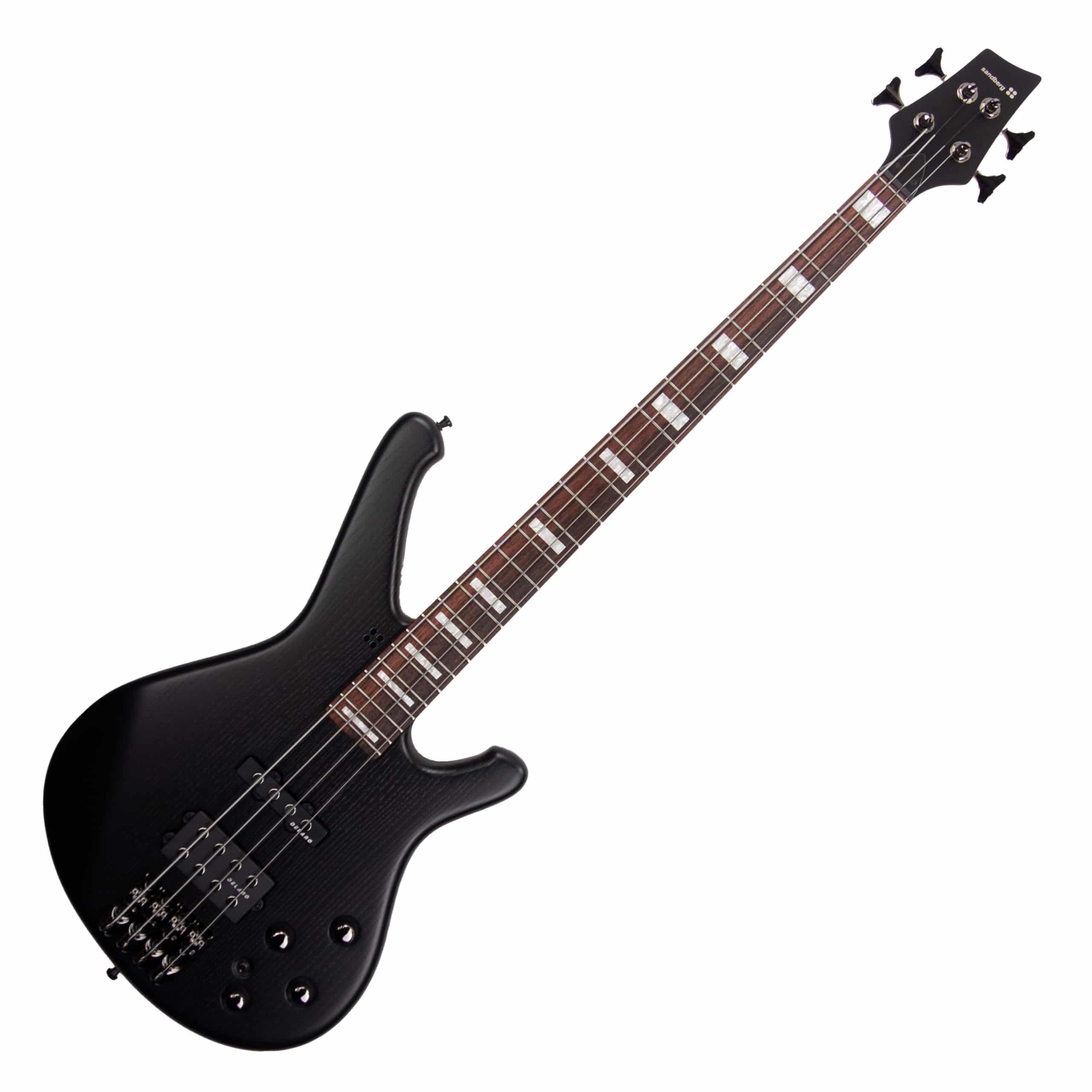 Sandberg Classic TM 4 / Matt Black finish Ash Body / Rosewood fingerboard – Greenline – 9.05 pounds – 50536